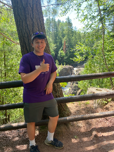 Picture of Me at Copper Falls State Park